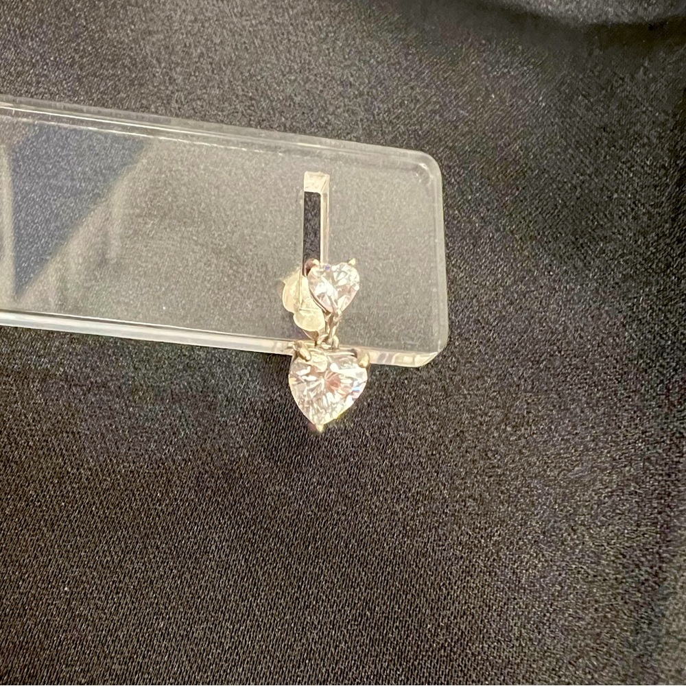 Pandora heart earrings